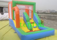 Oxford fabric Commercial Inflatable Bounce House With Slide For Kids