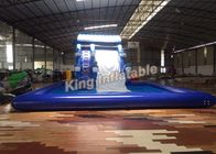 Blue Dolphin Huge Water Slides Inflatable Durable Plato 0.55 mm PVC Tarpaulin