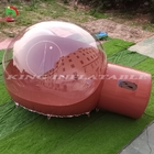 Inflatable Commercial Grade Two Room Pvc Clear Eco Dome Camping Bubble Tent
