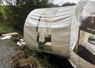 5m Diameter PVC Hotel Inflatable Clear Bubble Tent  With Silent Blower