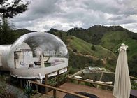 5m Diameter PVC Hotel Inflatable Clear Bubble Tent  With Silent Blower