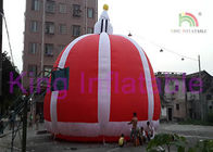 Outside Dome Red Blow Up Event Tent Airtight Plato Fabric Weather - Resistant