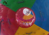 Colorful Blow Up Water Toy / Roller With PVC / TPU 2.8m Long x 2.4m Diameter