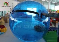Blue 1.0 mm PVC Or TPU Water Walking ball /Water Ball With CE Approved Air Pump