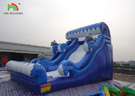 Shark Model Inflatable Dry Slide Adults Play For Beach 2 Years Warranty