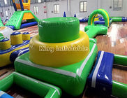 Great Fun Inflatable Water Park For Open Water Plato 0.9mm PVC Tarpaulin