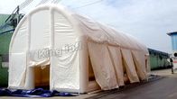 Puncture - Proof Inflatable Clear Tent Made With 0.9mm PVC Tarpaulin , 12.7mL*5.7mW*3.07mH