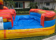 Outdoor Commercial Hire Large Adult Backyard Inflatable Water Slide With Pool