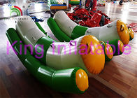 Blue / White Inflatable Water Parks Multi Fun In Slide , Pool And Water Toys