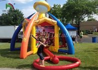 4 In 1 Colorful Inflatable Sports Games PVC Tarpaulin Portable Combo Game For Kids
