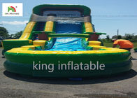 12 Stair Inflatable Water Slip And Slide With Pool PVC Tarpaulin EN14960