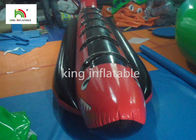 Red Shark Inflatable Banana Boats With 6 Handle For Adult Commercial