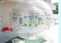 Human Rolling Inflatable Zorb Ball Transparent Zorbing Succer Ball For Fun