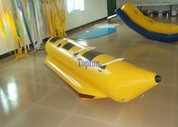 Summer Single Lane Inflatable Fly Fishing Boats 3 Person Team Banana Boat Race